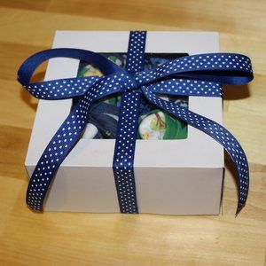 NEW without tags 4-pack Cupcake Onesie Boy Boxed Giftset - Newborn NB